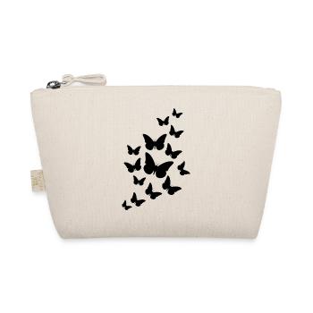 Fluttering Butterflies - Organic Pouch - nature - Front