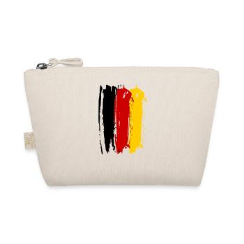 DEUTSCHLAND GERMANY EUROPA DEUTSCHE SPORT FAN - Bio-Täschchen - Natur - Vorne