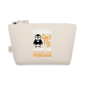Pingouin mignon - Cadeau pour l’amoureux des manchots - Trousse biologique - nature - Devant