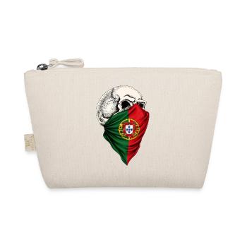 Crâne du drapeau portugais - Trousse biologique - nature - Devant