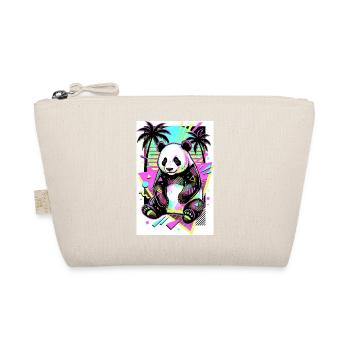 Panda - Bio-Täschchen - Natur - Vorne
