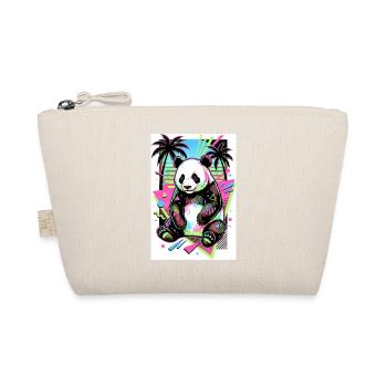 Panda - Bio-Täschchen - Natur - Vorne