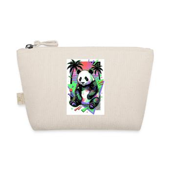 Panda - Bio-Täschchen - Natur - Vorne