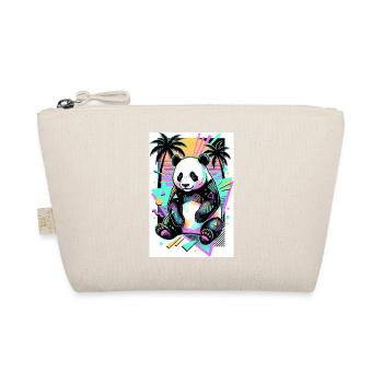 Panda - Bio-Täschchen - Natur - Vorne