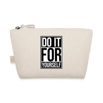 Do It For Yourself Inspirierend Selbstliebe Zitat - Bio-Täschchen - Natur - Vorne
