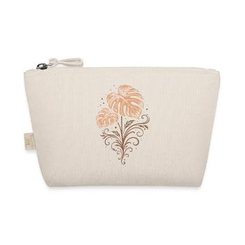 Monstera – Motif botanique bohème de la nature - Trousse biologique - nature - Devant