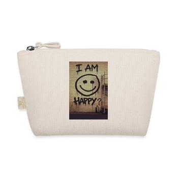 I'm happy? Graffiti - Organic Pouch - nature - Front