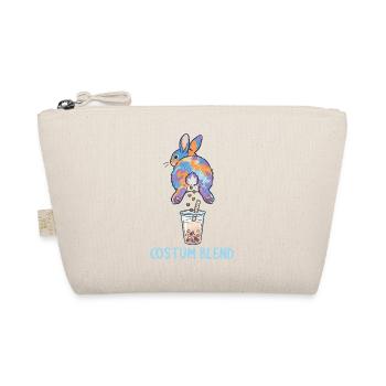 Bubble Tea Boba Drôle de Lapin mignon - Trousse biologique - nature - Devant