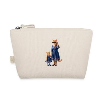 Minettes Story – Ginger Cat Mom & Kitten - Trousse biologique - nature - Devant