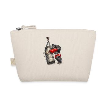 Gorilla Boxer Punching Bag Barrel Zinc - Organic Pouch - nature - Front