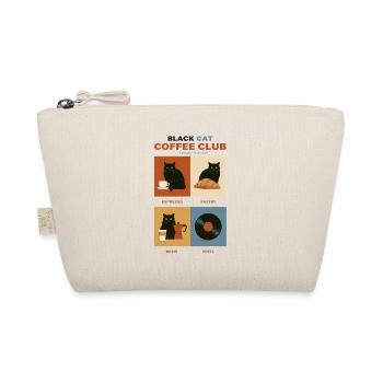 Black Cat Coffee Club Panels - Organic Pouch - nature - Front