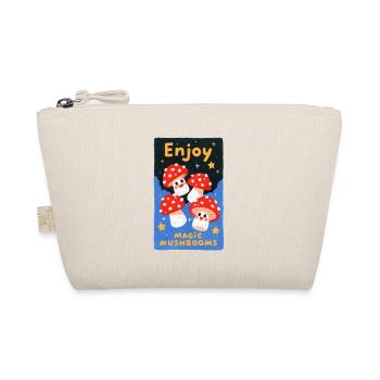 Enjoy colorful mushrooms - Organic Pouch - nature - Front