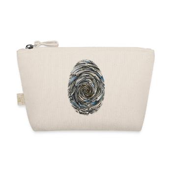 Motif en spirale en spirale métallique - Trousse biologique - nature - Devant
