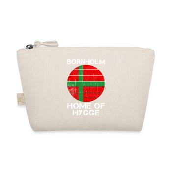 Bornholm Home of Hygge - Organic Pouch - nature - Front