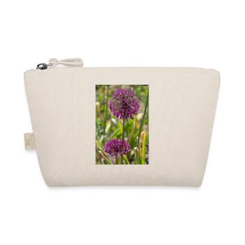 Ornamental leeks in purple: spherical blossoms - Organic Pouch - nature - Front