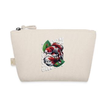 Koi Fisch Zen Fluffy-Style - Bio-Täschchen - Natur - Vorne