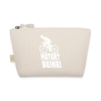 Beine Statt Motor - Bio-Täschchen - Natur - Vorne