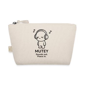 Mutey – Sounds Out | Peace In Music Mood - Bio-Täschchen - Natur - Vorne