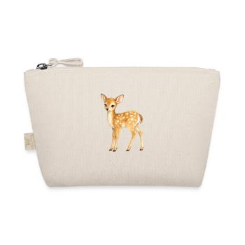 Faon avec motif de cœur - Trousse biologique - nature - Devant