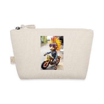 Mascotte moto folle - Trousse biologique - nature - Devant