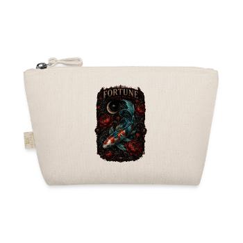 Fortune is not found—it blooms beneath the surface - Organic Pouch - nature - Front