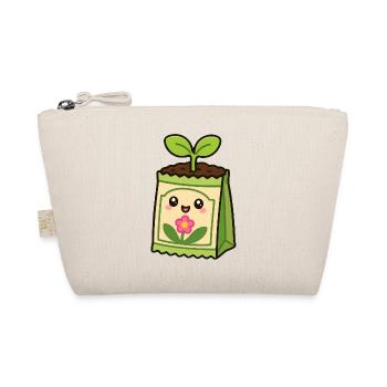 Sac de plante Kawaii avec fleur - Trousse biologique - nature - Devant