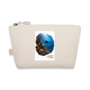 Azzo Unterwasser-Abenteuer - Bio-Täschchen - Natur - Vorne