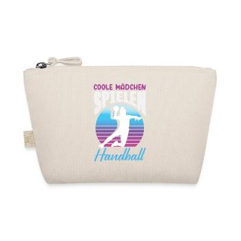 Handball Handballer Handball Trainer Fan Geschenk - Bio-Täschchen - Natur - Vorne