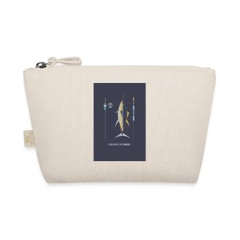 Hooked on the Moment – Angel Poster - Bio-Täschchen - Natur - Vorne