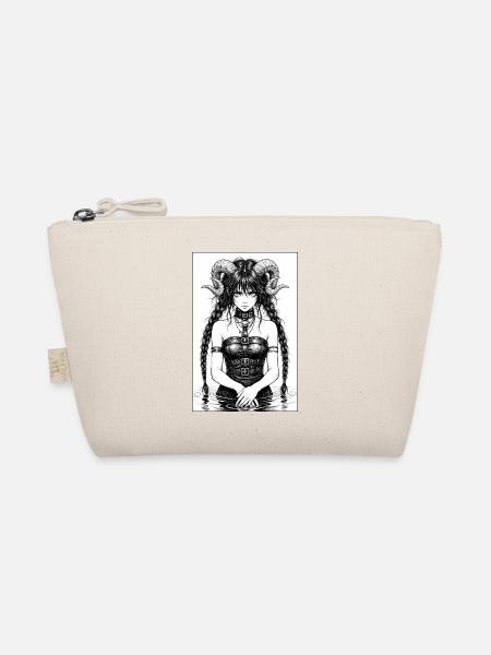 Gothic Siren in the Water - Organic Pouch - nature