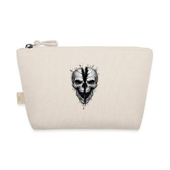 Graphique d’horreur gothique Split Skull - Trousse biologique - nature - Devant