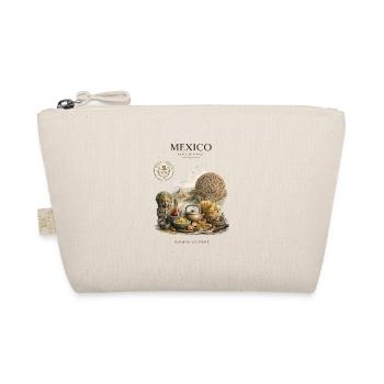 Mexico Aztec Heritage Artwork - Bio-Täschchen - Natur - Vorne