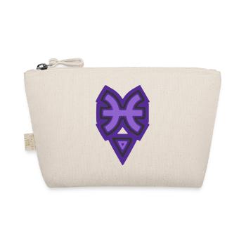 Zodiac Tribal Pisces and Water - Organic Pouch - nature - Front