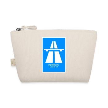 Affiche vintage de la M1 de l’autoroute de Londres - Trousse biologique - nature - Devant