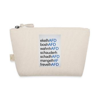 Anti AFD Design - Bio-Täschchen - Natur - Vorne
