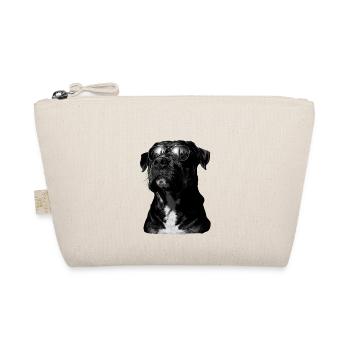 City view dog with sunglasses - Organic Pouch - nature - Front