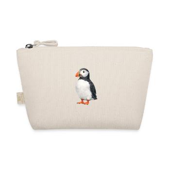 Puffin Watercolor Illustration - Organic Pouch - nature - Front