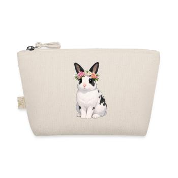 English Snail Rabbit - Organic Pouch - nature - Front