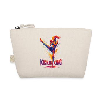 Kickboxer Graphic Design: Brute & Strong - Organic Pouch - nature - Front