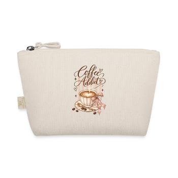 Coquette Coffee Addict - Organic Pouch - nature - Front