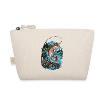 Poissons arc-en-ciel sautent au lac de montagne - Trousse biologique - nature - Devant