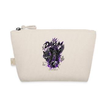 DAKUM Demonic Wolf in the Glow of Night - Organic Pouch - nature - Front