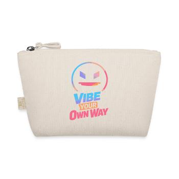 Vibe Your Own Way - Organic Pouch - nature - Front
