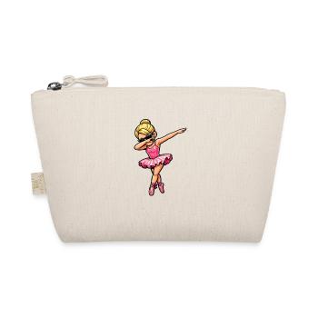 Dabping de ballerine blonde dans un style comique - Trousse biologique - nature - Devant