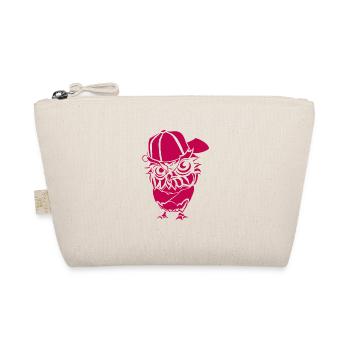 Hip Hopper Owl - Organic Pouch - nature - Front