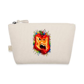 Pepper Cartoon - Organic Pouch - nature - Front