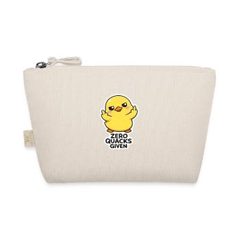 Chick With Attitude Zero Quacks - Organic Pouch - nature - Front