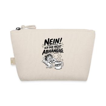 Kaffee Abhängig - Bio-Täschchen - Natur - Vorne