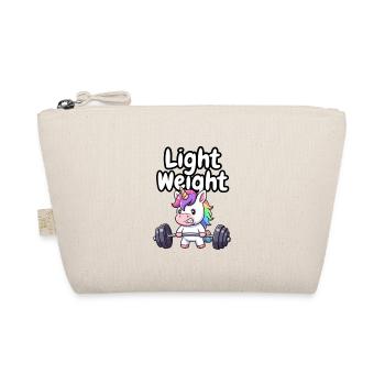 Light Weight Unicorn Lifter - Organic Pouch - nature - Front
