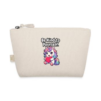 Sois bienveillant envers toi-même, licorne - Trousse biologique - nature - Devant